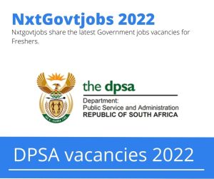 DPSA Chief Physiotherapist Vacancies in Johannesburg circular 18 of 2022 Apply Now