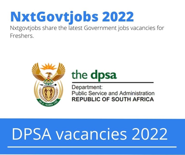 DPSA Registrar Vacancies in Pretoria 2023