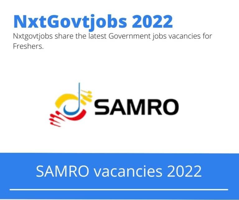 Apply Online for SAMRO Business Development Associate Vacancies 2022 @samro.org.za