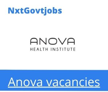 Anova Clinical Technical Advisor Vacancies in Johannesburg 2023