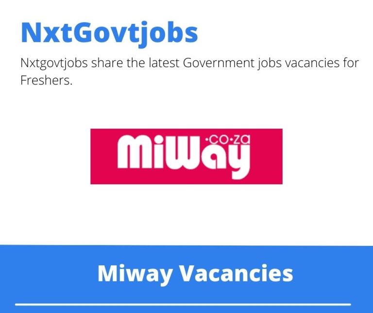 Apply Online for Miway Insurance Motor Assessor Vacancies 2022 @miway.co.za