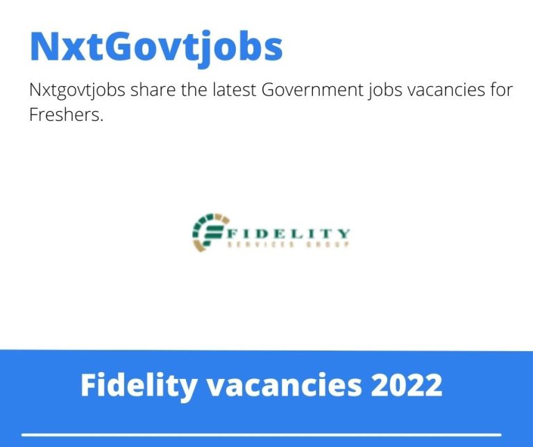 Fidelity HR Administrator Clerk Vacancies In Midrand 2022