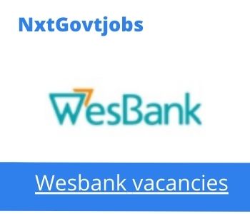 WesBank Financial Administrator Vacancies in Johannesburg 2023