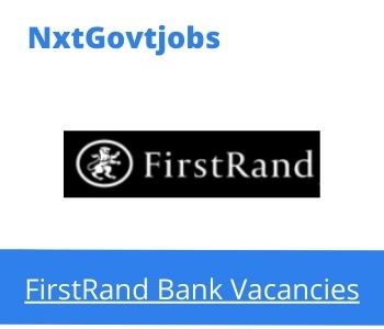 FirstRand Bank Operations Manager Vacancies in Johannesburg 2023
