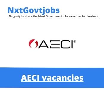 AECI Technical Officer Vacancies in Modderfontein 2023