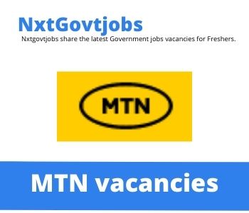 MTN Cyber Security Specialist Vacancies in Johannesburg 2023