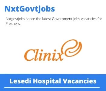 Lesedi Hospital Pharmacy Manager Jobs 2022 Apply Now