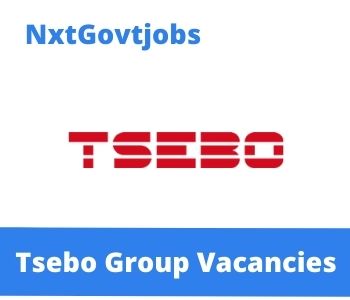 Tsebo Commercial Manager Vacancies in Johannesburg 2023