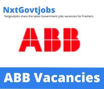 ABB Test Engineer Vacancies in Modderfontein 2023