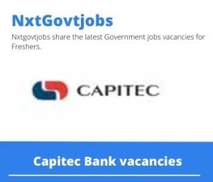 Capitec Bank Agent Cross Skill Pipeline Vacancies in Midrand Apply Now @capitecbank.co.za
