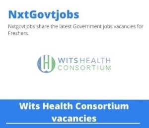 Wits Health Consortium Nurse Lead Vacancies In Johannesburg 2022