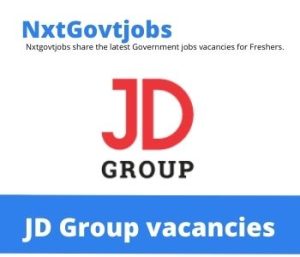 JD Group Sales Manager Vacancies in Centurion 2023