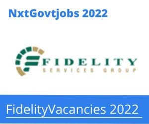 Fidelity Technical Coordinator Vacancies in Midrand 2022