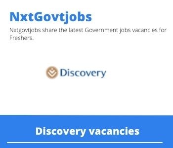 Discovery Development Manager Vacancies in Sandton 2023