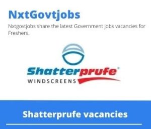 Shatterprufe Product Development Coordinator Vacancies in Pretoria 2022