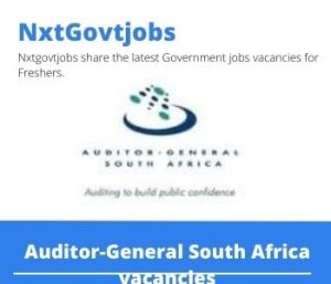 AGSA Manager Material Irregularity Vacancies in Johannesburg 2023