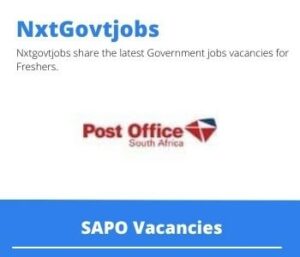 SAPO Company Secretary Vacancies in Pretoria 2022