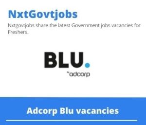 Adcorp Blu Regional HR Officer Vacancies in Pretoria 2023