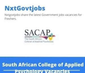 SACAP Factotum Vacancies in Sandton 2023