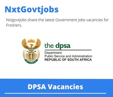 DPSA Social Worker Supervisor Vacancies in Pretoria Department of Health 2023