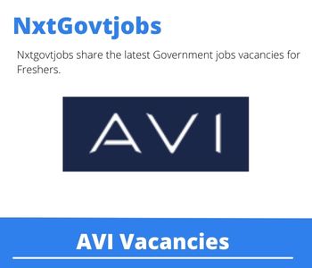 AVI Sales Operations Manager Vacancies in Johannesburg 2023