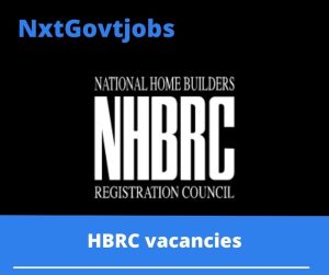 NHBRC Executive Manager Vacancies in Johannesburg 2023