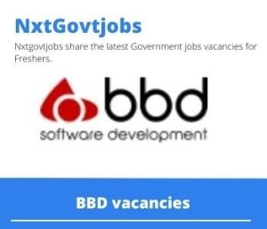 BBD Site reliability engineer Vacancies in Johannesburg 2023