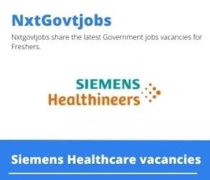 Siemens Healthcare Project Manager Vacancies in Midrand 2023