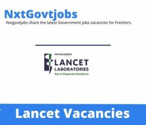 Lancet Phlebotomist Vacancies in East Rand- Deadline 18 May 2023