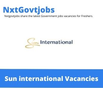 Sun international IT Services Management Specialist Vacancies in Pretoria – Deadline 09 May 2023