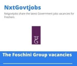 The Foschini Group Floor Supervisor Vacancies in Vaal Rand – Deadline 05 Aug 2023