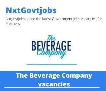 The Beverage Company Machine Operator Vacancies in Isando – Deadline 05 Sep 2023