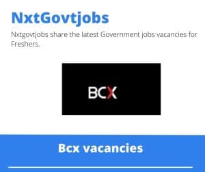 Bcx Spec Product Manager Vacancies in Sandton – Deadline 05 Sep 2023