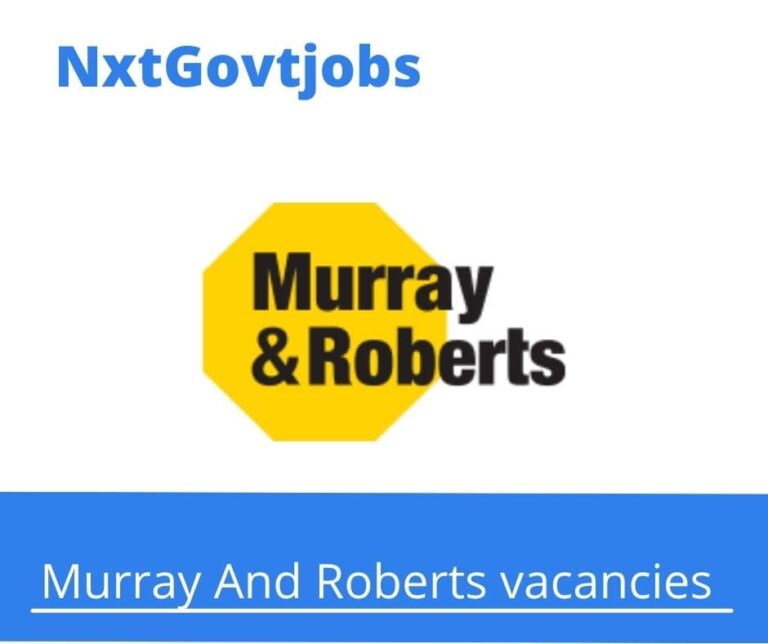 Murray And Roberts Estimator Vacancies in Bedfordview – Deadline 29 Jun 2023