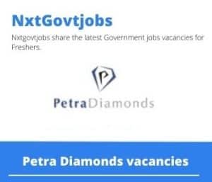 Petra Diamonds Training Officer Vacancies in Kempton Park – Deadline 30 June 2023