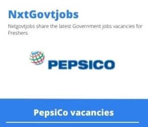 PepsiCo SC Plng Manager Vacancies in Pretoria – Deadline 15 May 2023