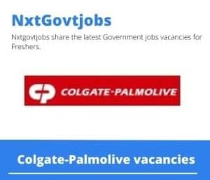 Colgate-Palmolive Scientific Affairs Manager Vacancies in Midrand – Deadline 16 May 2023