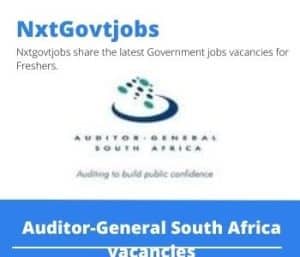 AGSA Monitoring & Reporting Manager Vacancies in Johannesburg – Deadline 15 May 2023