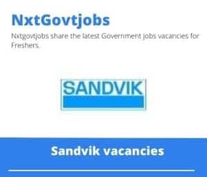 Sandvik Product Specialist Vacancies in Kempton Park – Deadline 28 Nov 2023