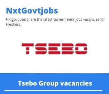Tsebo Group Chef Head Vacancies in Johannesburg- Deadline 22 May 2023