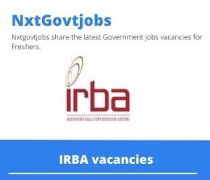 IRBA Administrator Vacancies in Modderfontein – Deadline 15 June 2023