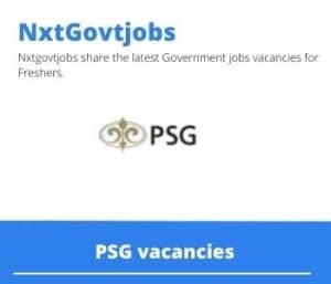 PSG Developer Vacancies in Pretoria – Deadline 05 Aug 2023