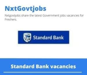 Standard Bank Transaction Management Vacancies in Johannesburg – Deadline 15 June 2023