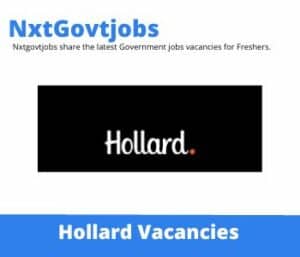 Hollard Team Leader Recoveries Vacancies in Parktown – Deadline 09 Feb 2024