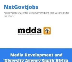 MDDA Chief Executive Officer Vacancies in Johannesburg – Deadline 19 May 2023