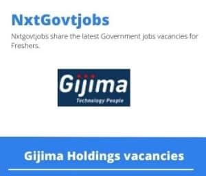 Gijima Holdings Internal Audit Admin Vacancies in Tshwane – Deadline 17 Aug 2023