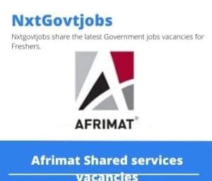 Afrimat Shared services Cleaner Vacancies in Centurion – Deadline 26 May 2023