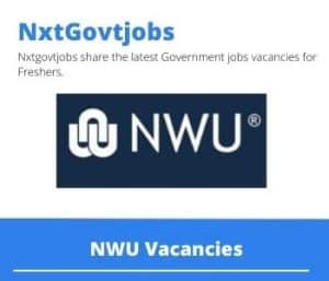 NWU Student Counsellor Vacancies in Vanderbijlpark – Deadline 26 May 2023