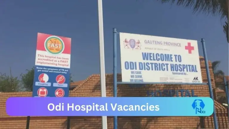 New Odi Hospital Vacancies 2024 @professionaljobcentre.gpg.gov.za Career Portal